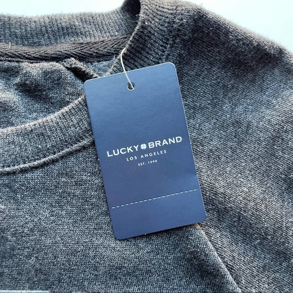 Lucky Brand Gray AC/DC Band Sweatshirt Size Medium - Picture 5 of 7